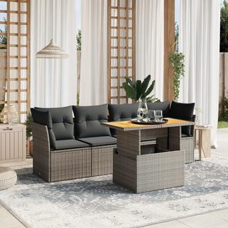 VidaXL Garten sofagarnitur poly-rattan  