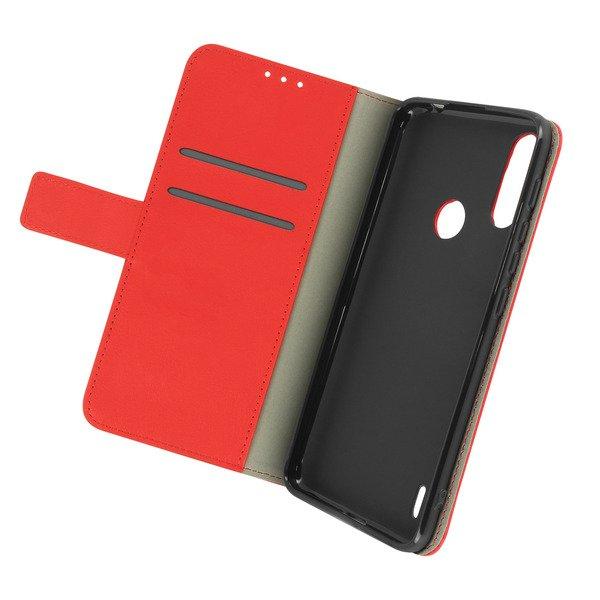 Image of Bookcover Motorola Moto E7i Power Rot