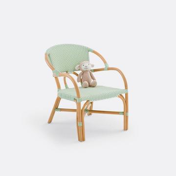 Chaise enfant tressée