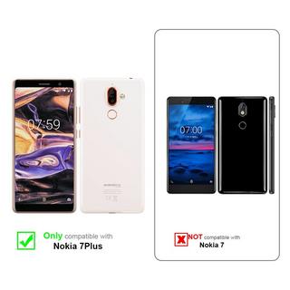 Cadorabo  Housse compatible avec Nokia 7 PLUS - Coque de protection au design flip avec fermeture magnétique 