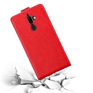 Cadorabo  Housse compatible avec Nokia 7 PLUS - Coque de protection au design flip avec fermeture magnétique 