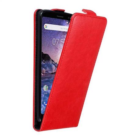 Cadorabo  Housse compatible avec Nokia 7 PLUS - Coque de protection au design flip avec fermeture magnétique 