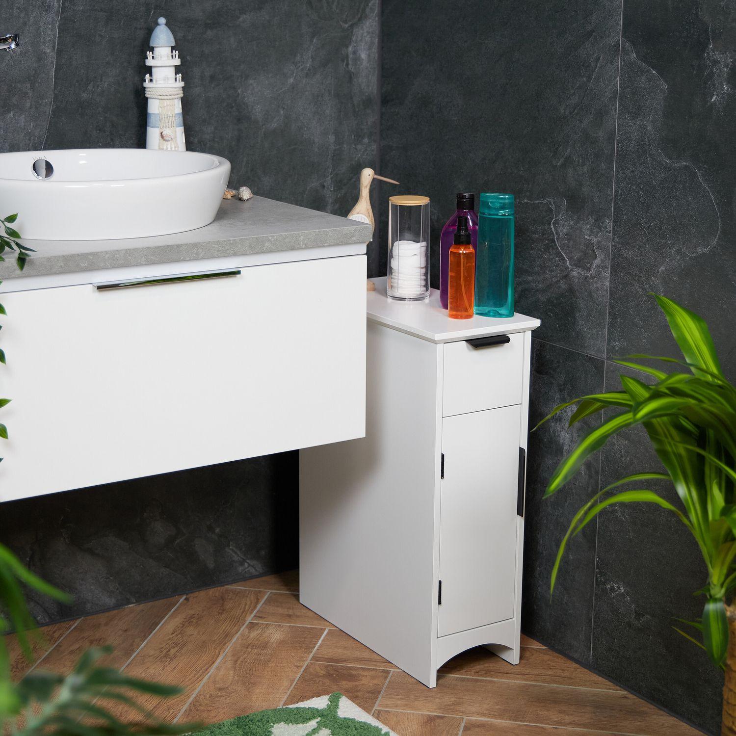 Northix Nischenschrank mit Schublade und Tür  