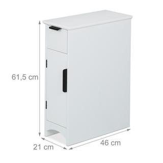 Northix Nischenschrank mit Schublade und Tür  