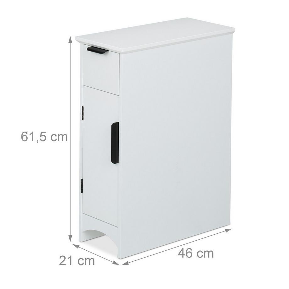 Northix Nischenschrank mit Schublade und Tür  