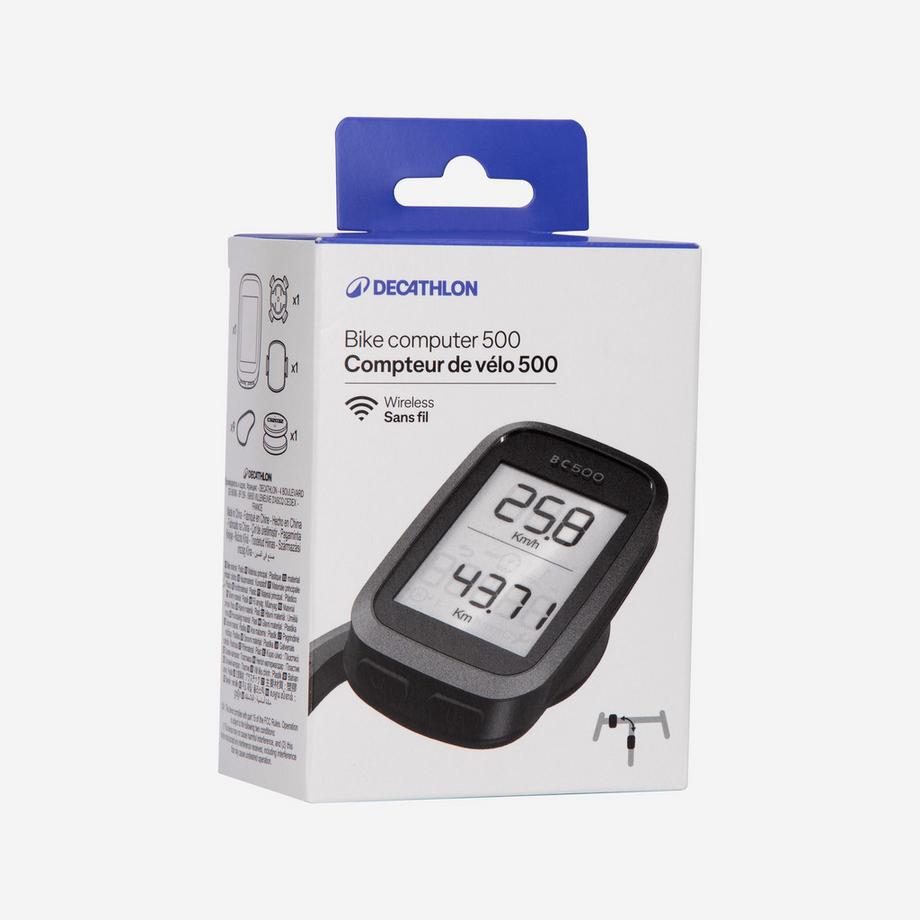 VAN RYSEL  Compteur vélo sans fil Mesure des données 