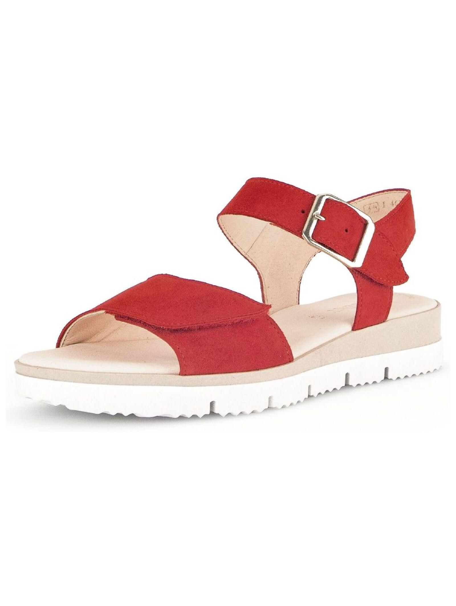 Image of Sandalen 44.603 Damen Rot Bunt 37.5