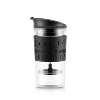 bodum Mug à piston isotherme en plastique TRAVEL PRESS SET  