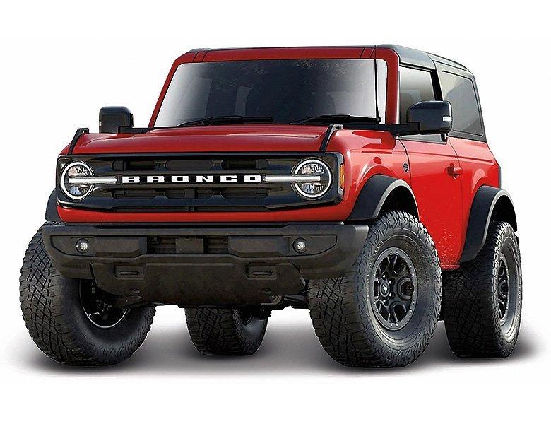 Maisto  1:18 Ford Bronco Wildtrak 2021 Rot 