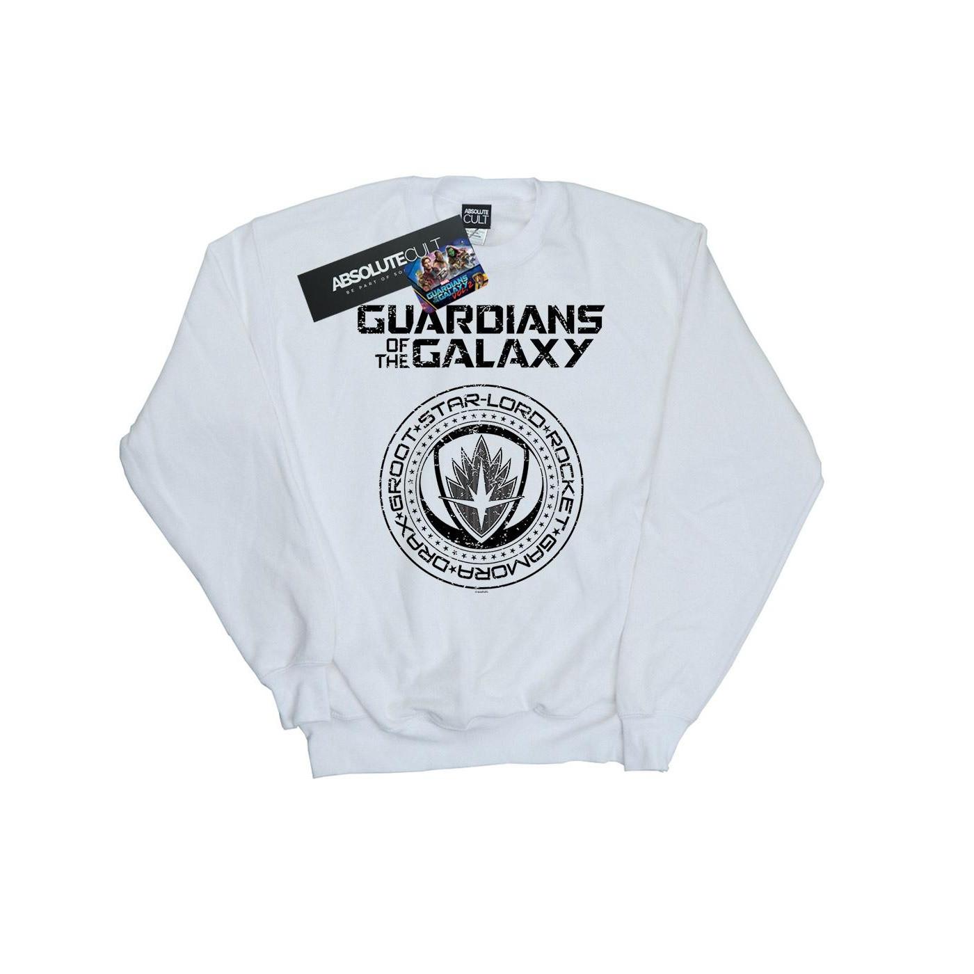 Image of Guardians Of The Galaxy Vol. 2 Distressed Seal Sweatshirt Jungen Weiss 128