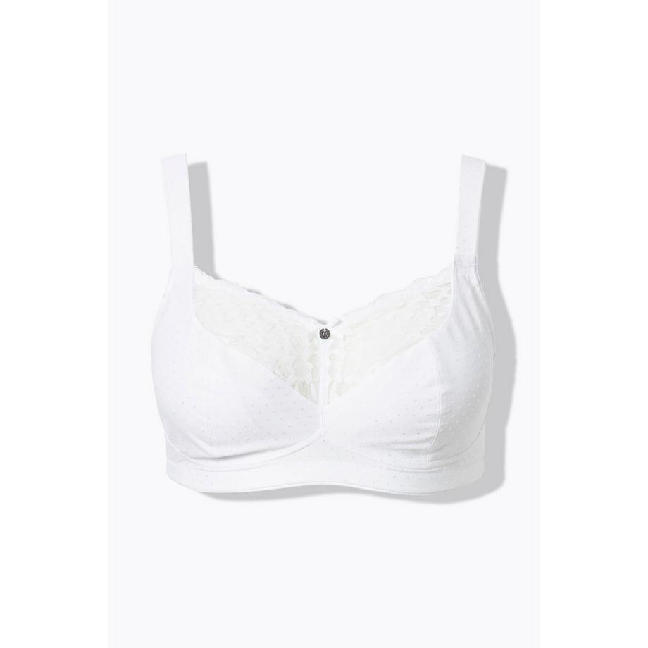 Ulla Popken Soutien-gorge confortable sans armatures dentelle bonnet C-E  