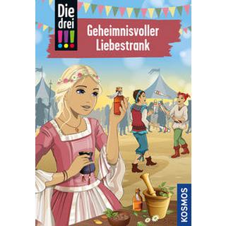 Die drei !!!, 87, Geheimnisvoller Liebestrank Heger, Ann-Katrin; Biber, Ina (Illustrationen) Copertina rigida 