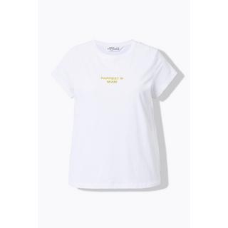 Studio Untold  T-Shirt, Classic Shape, Statement-Stickerei 