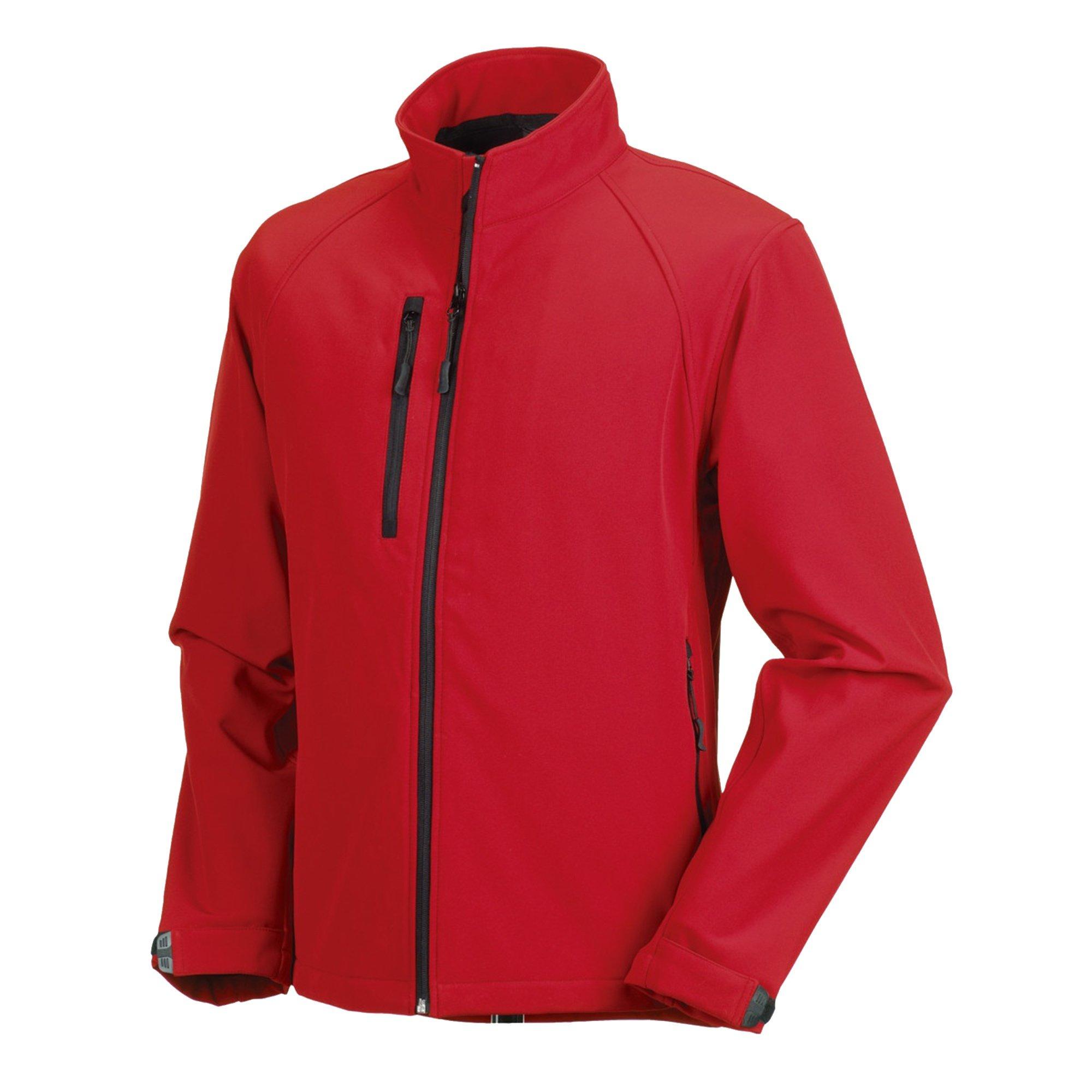 Image of Jerzees Colours Jacke, Wasser Und Windabweisend Herren Rot Bunt XXL