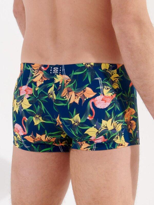 HOM Badepant Tropischer Flamingo Print  