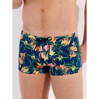 HOM Badepant Tropischer Flamingo Print  