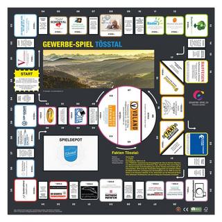 GEWERBE-SPIEL  Brettspiel TÖSSTAL ZH (Deutsch) 