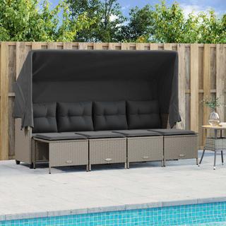 VidaXL Garten sofagarnitur poly-rattan  