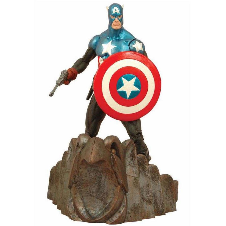Diamond Select  Marvel Select Captain America Figur 18cm 