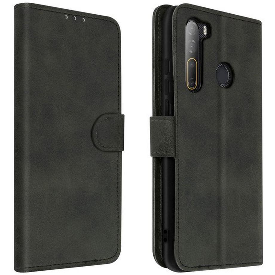 Avizar  HTC Desire 20 Pro Folio Tasche Schwarz 