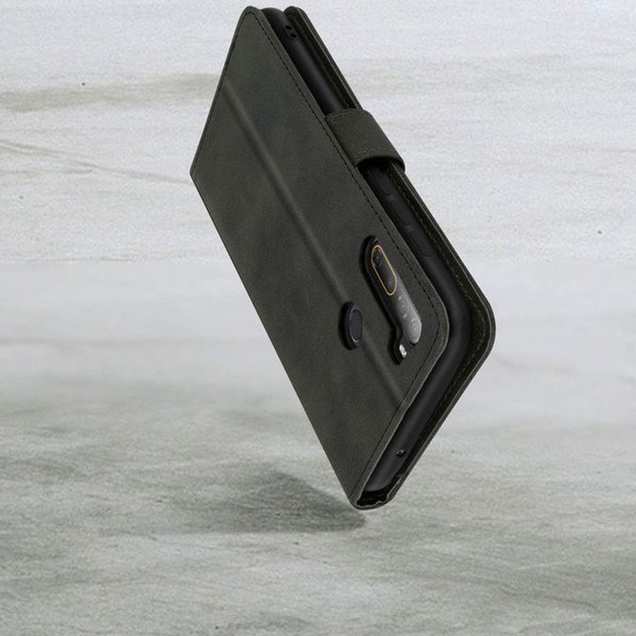 Avizar  HTC Desire 20 Pro Folio Tasche Schwarz 