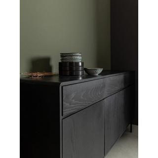 mutoni Credenza Widald nera 160x40  