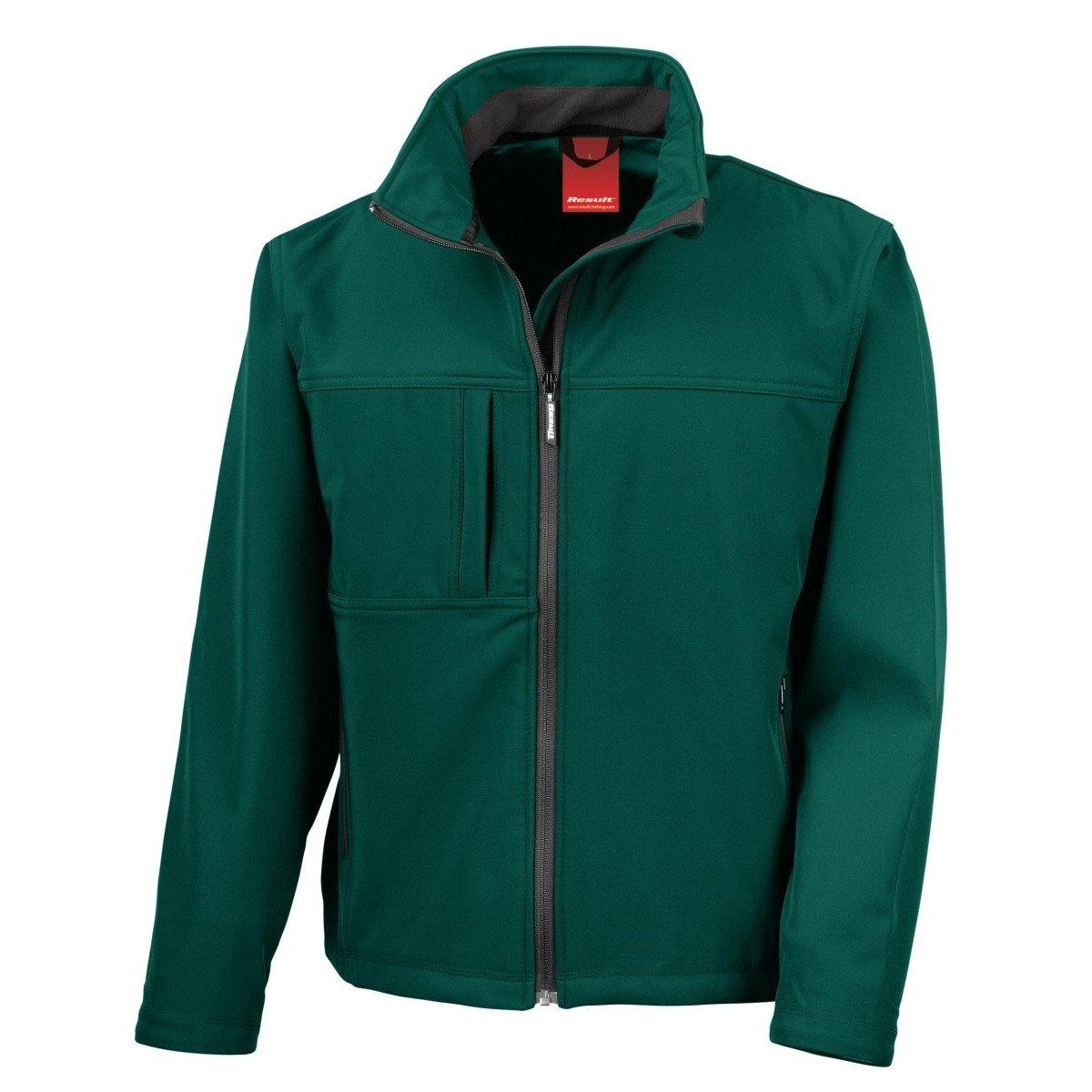 Image of Softshelljacke Multifunktionsjacke, 3lagig, Wasserfest, Atmungsaktiv Herren Grün 3XL