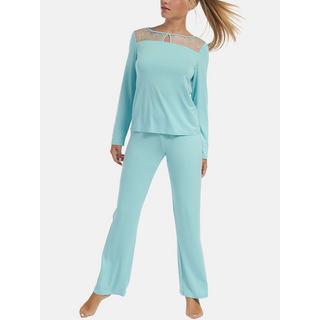 Lisca  Pyjama tenue d'intérieur pantalon top manches longues Liv 