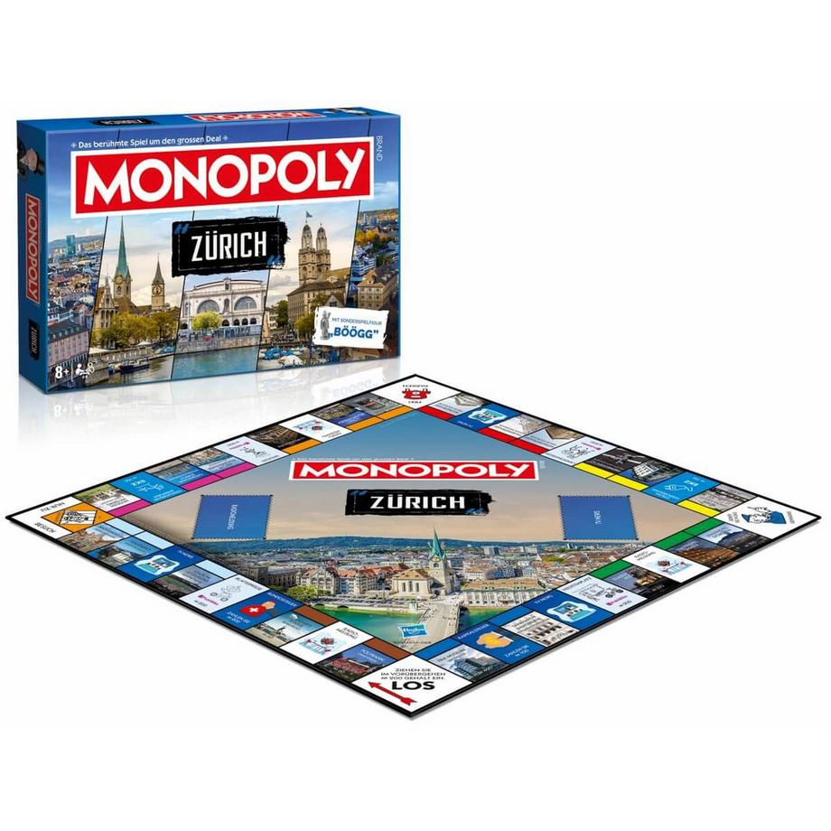 Hasbro  Monopoly Zürich (mit Sondertoken) 