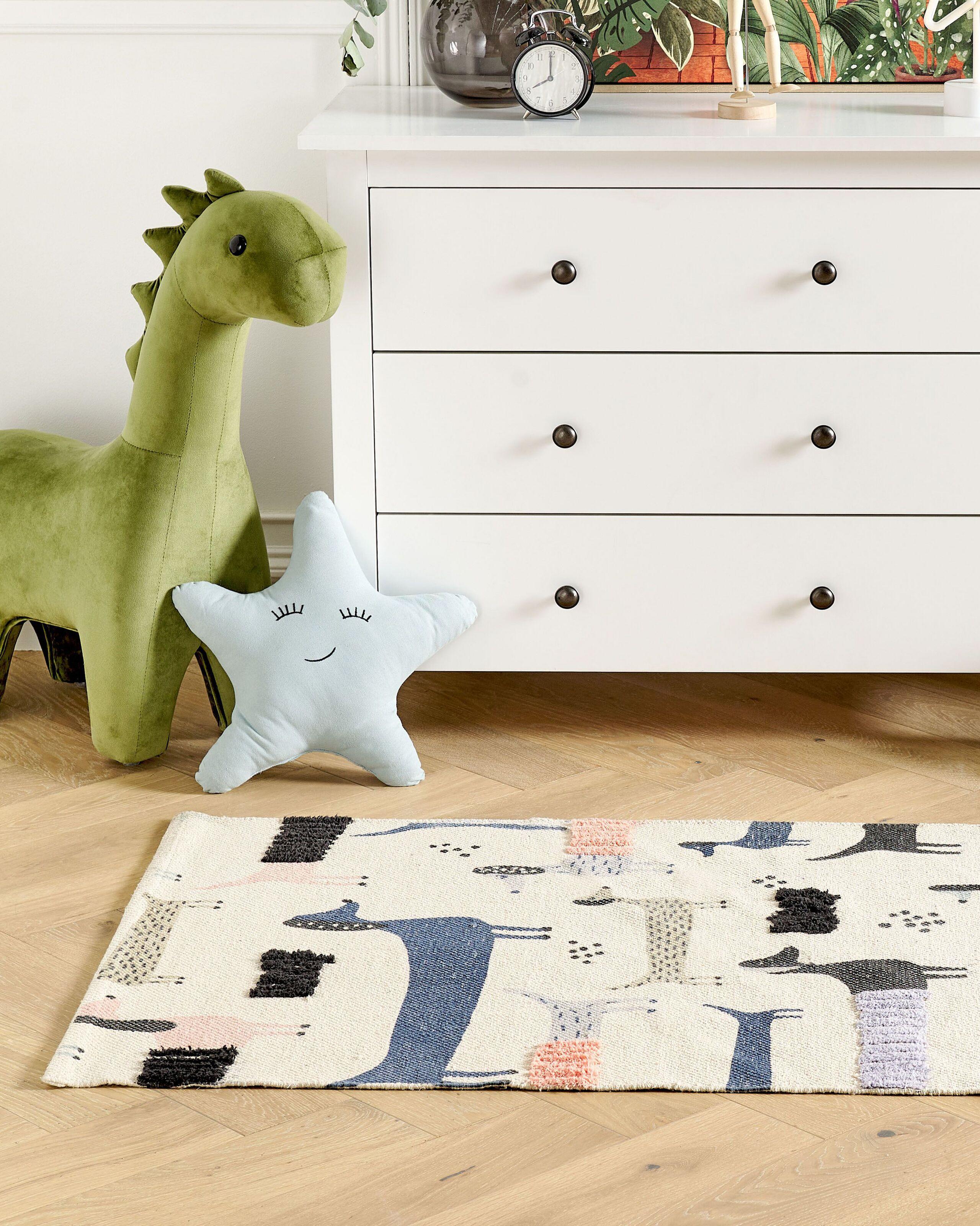 Beliani Tapis enfant en Coton Boho TEMIAJ  