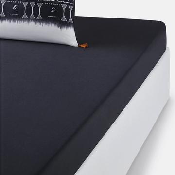 Drap housse coton lavé