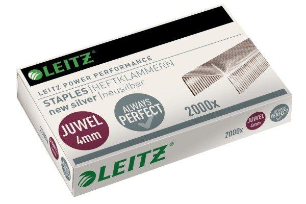 Leitz LEITZ Heftklammern Juwel 4mm 56410000 2000 Stück  