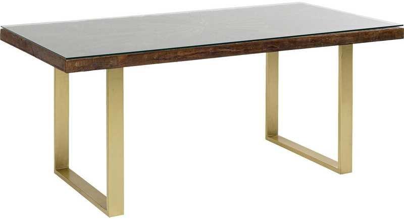 KARE Design Tavolo Conley in ottone 160x80cm  