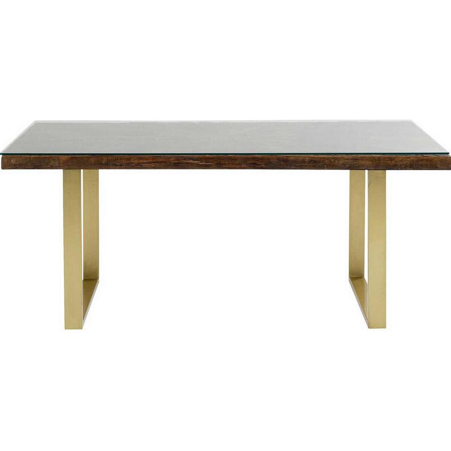 KARE Design Tisch Conley Messing 160x80cm  