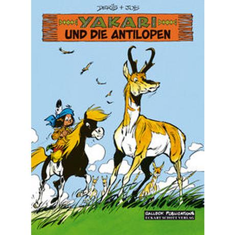 Yakari und die Antilopen Job; Derib, Claude (Illustrationen) Couverture rigide 