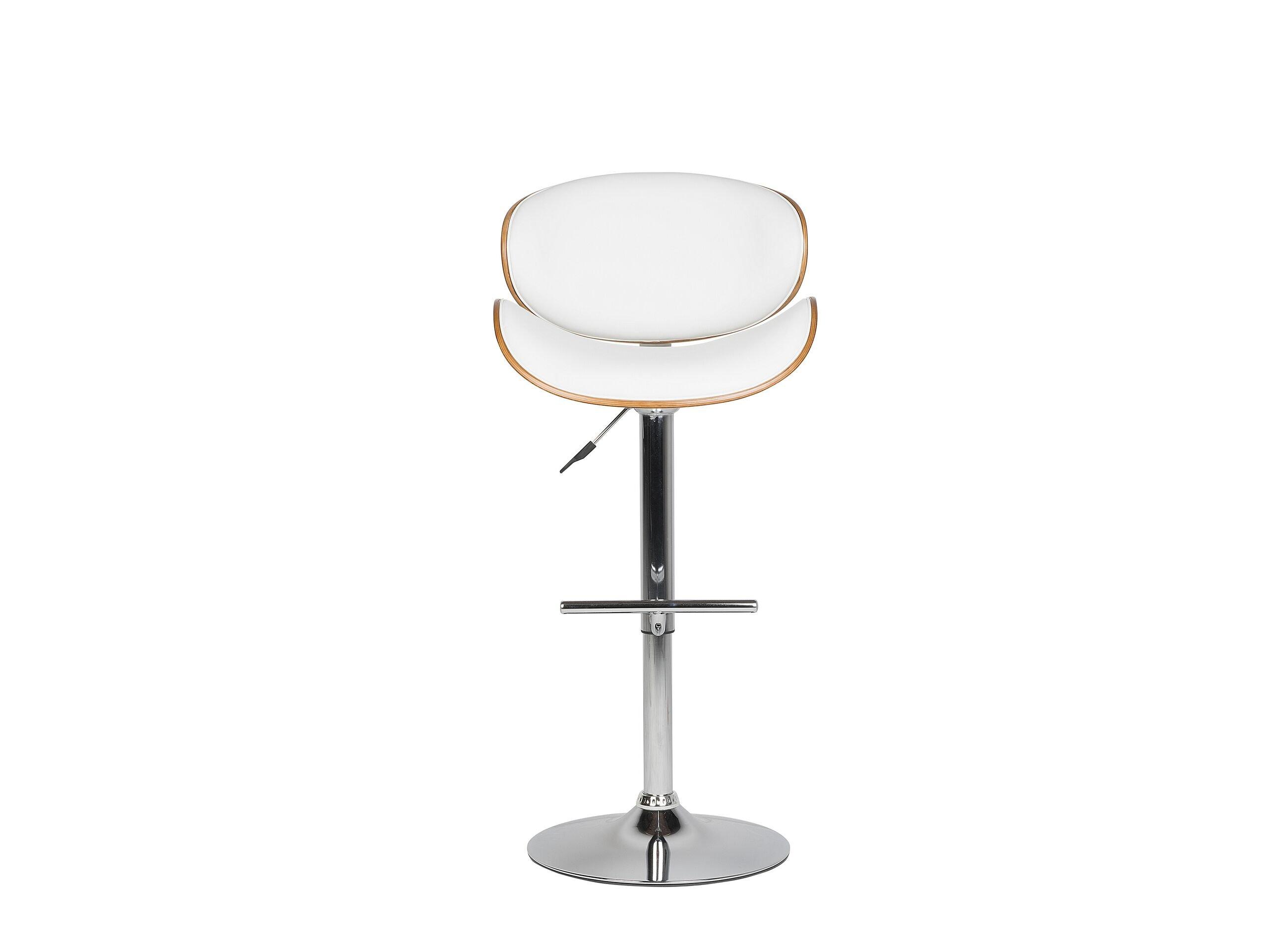 Beliani Tabouret de bar en Cuir PU Moderne ROTTERDAM  