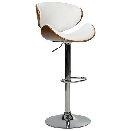 Beliani Tabouret de bar en Cuir PU Moderne ROTTERDAM  