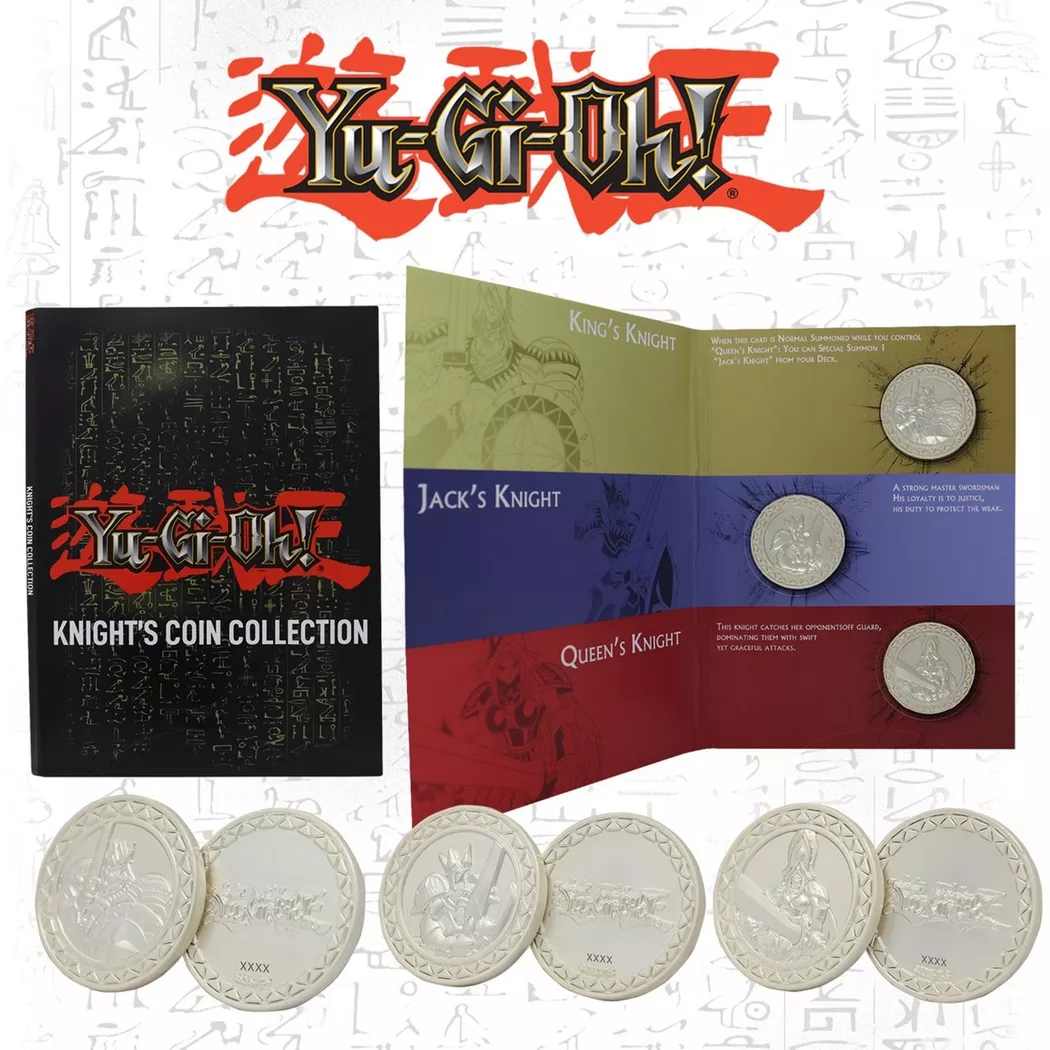 Ultra Pro - Yu-Gi-Oh! Knights Collection Limited Edition Coin Collection, Multicolor