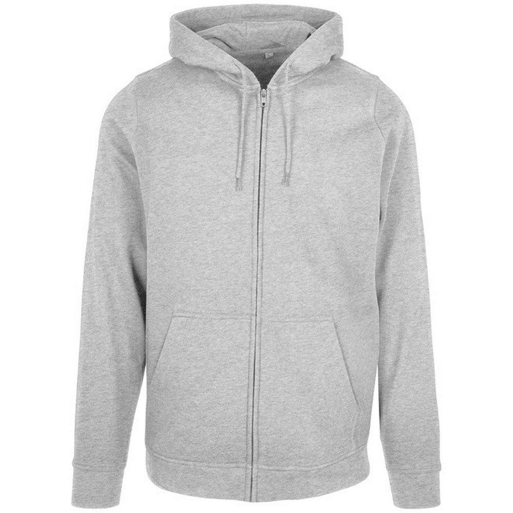 Image of Hoodie Mit Durchgehendem Reißverschluss Herren Grau 3XL