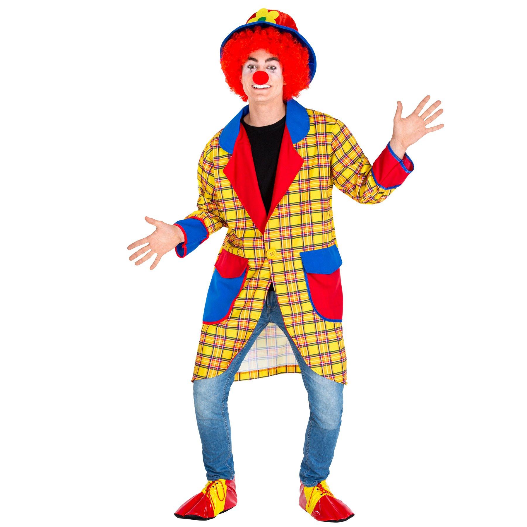 Image of Herrenkostüm Clown Fridolin Gelb