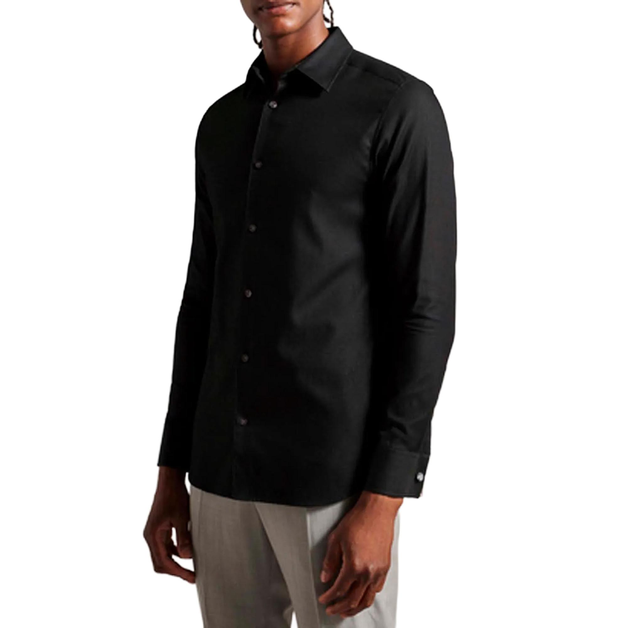 TED BAKER Lecce Gestreiftes Langarmhemd  