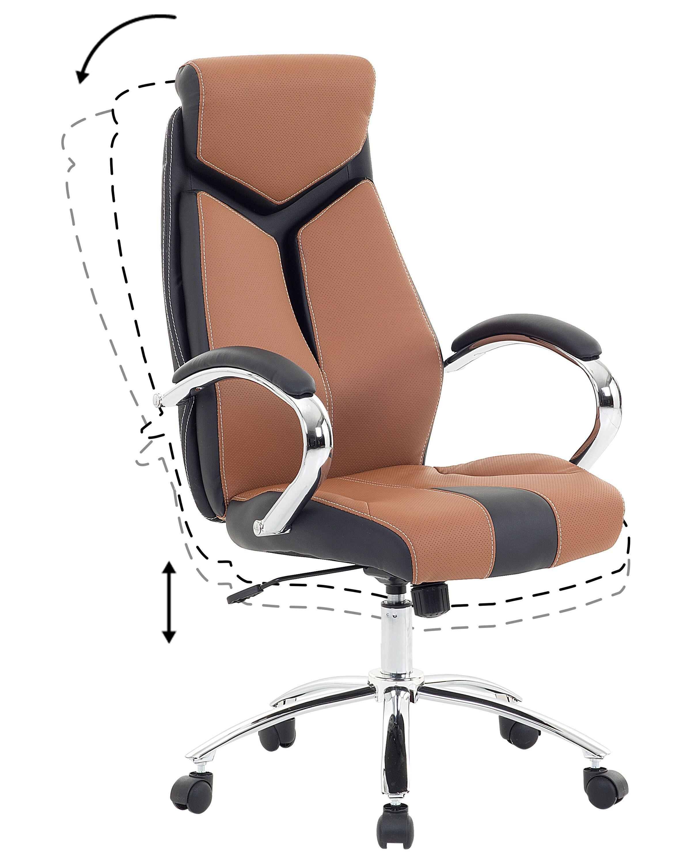 Beliani Chaise de bureau en Polyester Moderne FORMULA  