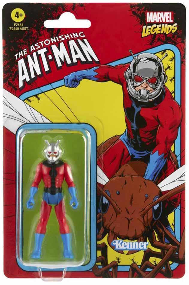 Hasbro  Marvel Legends Retro  Collection AntMan Actionfigur 