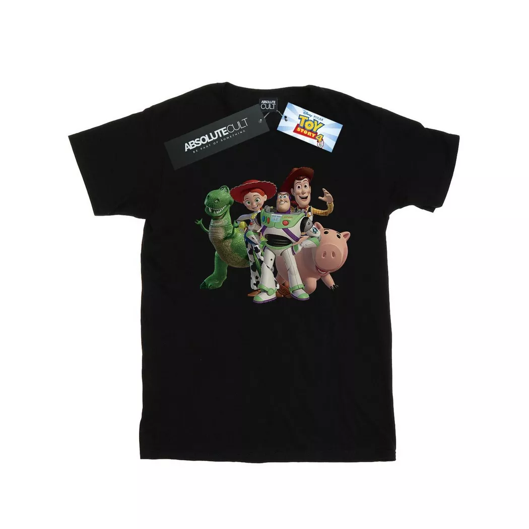 Disney - Toy Story 4 TShirt, für Damen, Schwarz, Größe XL