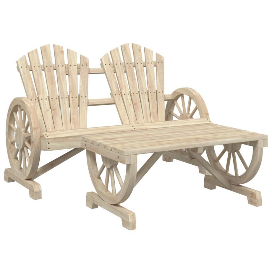 set salotto da giardino Legno