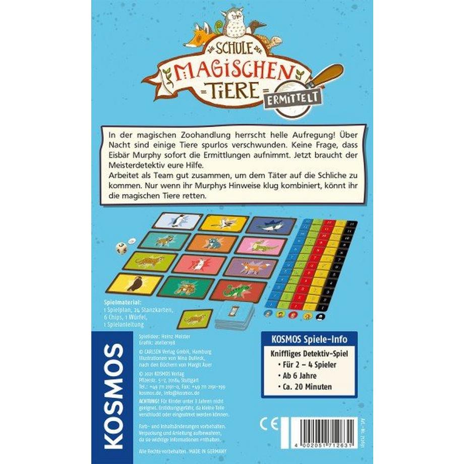 Kosmos  Spiele Schule der magischen Tiere - Klarer Fall, Murphy! 