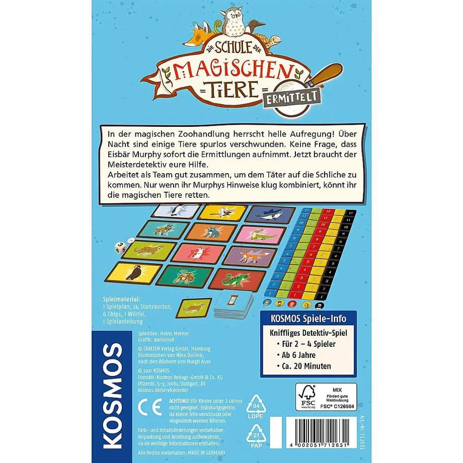 Kosmos  Spiele Schule der magischen Tiere - Klarer Fall, Murphy! 