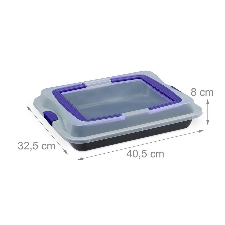 Northix Backblech mit Deckel