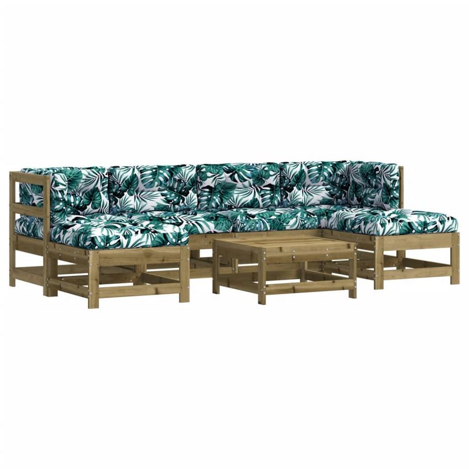 VidaXL Garten lounge set imprägniertes kiefernholz  