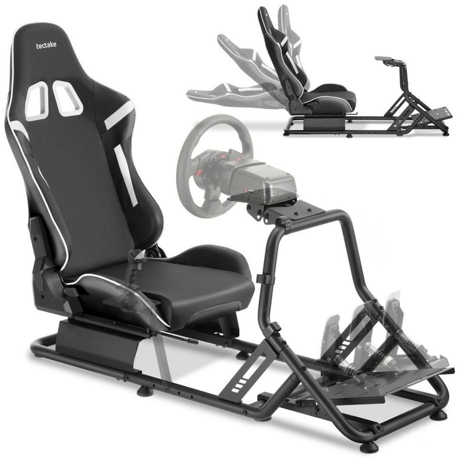 Chaise gaming PLAY siège de course GT réglable pour SimRacing